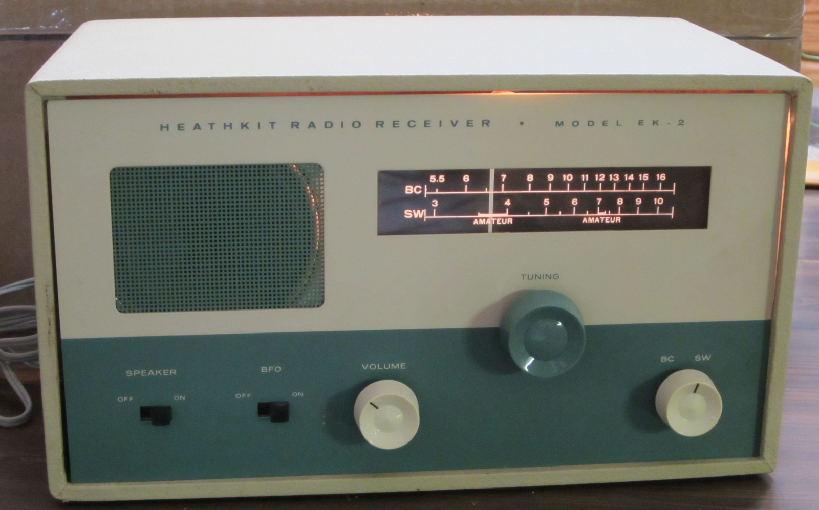 Heathkit EK2 The Old Tube Radio Archives