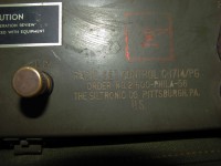 Siltronic Radio Telephone Set label