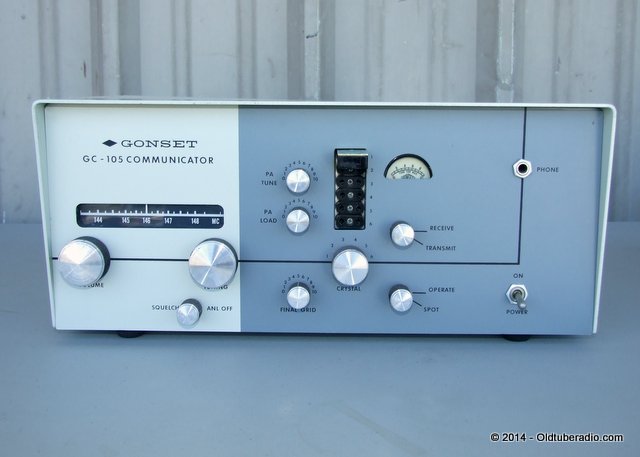 Gonset GC-105 Communicator - from the collection of Pat Fennacy W6YEP