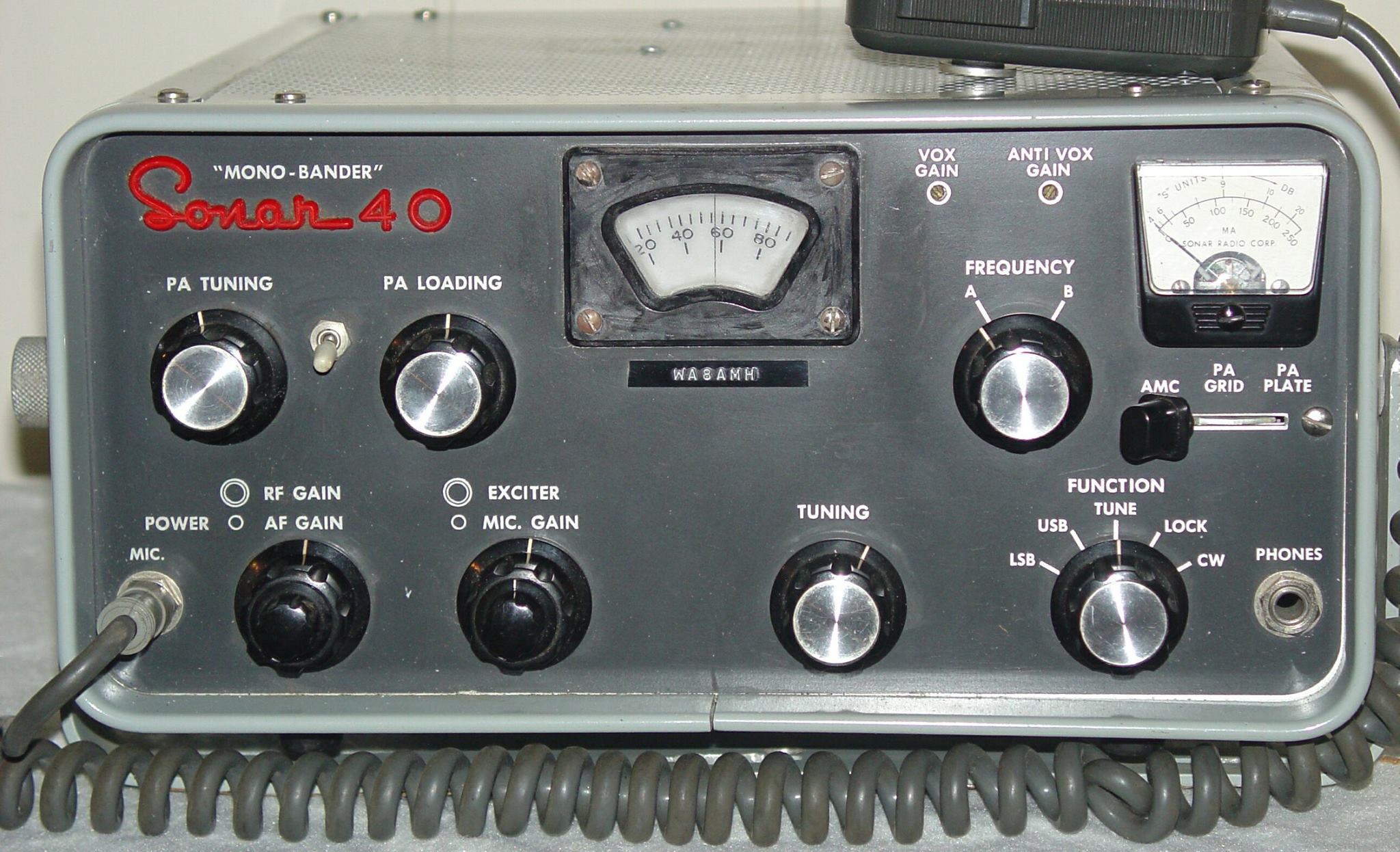 Sonar Mono-Bander 40 - photo courtesy of Mark Mittleman