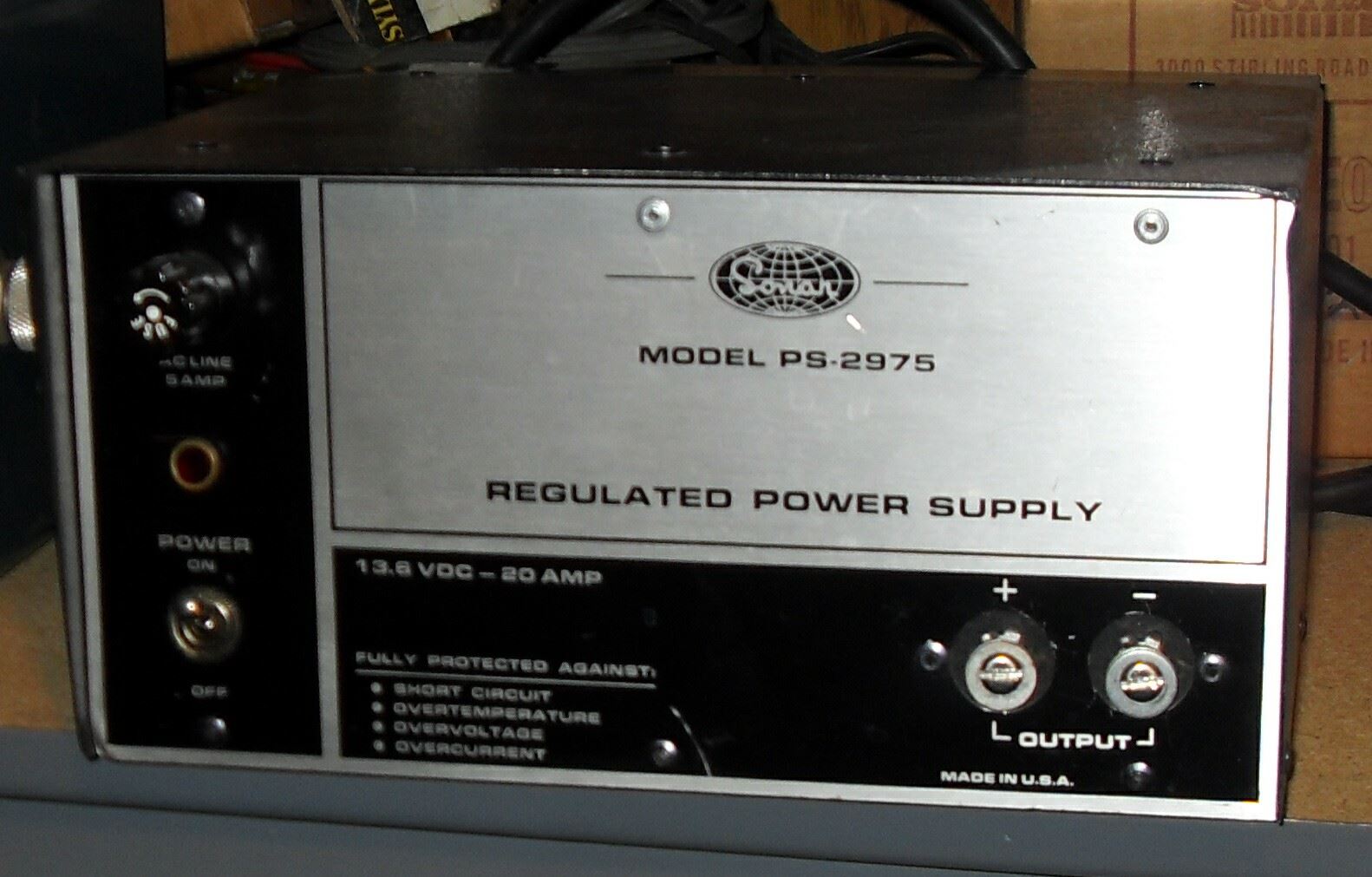 Sonar PS-2975 - photo courtesy of Mark Mittleman